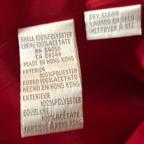 Jones New York red dress suit size 8 - Picture 4 of 4